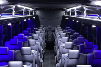 New Haven Charter Bus Interior